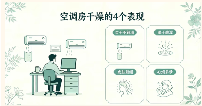 【养生茶饮】长期待在空调房的朋友看过来~