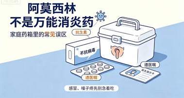 【安全用药】阿莫西林，不是所有“炎症”都能消！